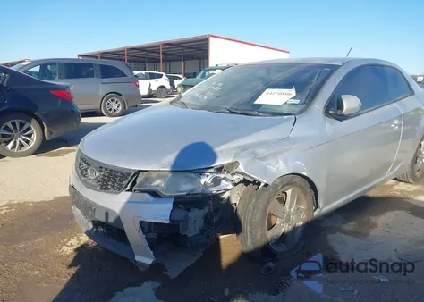 2010 Kia Forte Koup Ex from USA, damaged, VIN KNAFU6A23A5126193